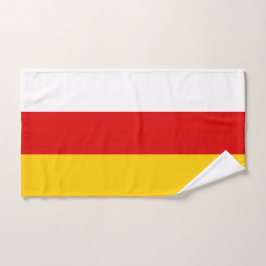 South Ossetia Flag バスタオルセット (ハンドタオル)
