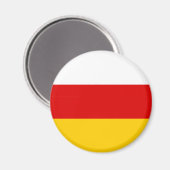 South Ossetia Flag マグネット (正面/裏面)