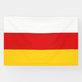 South Ossetia Flag 横断幕 (横)