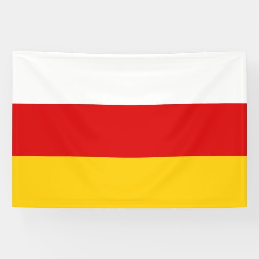 South Ossetia Flag 横断幕 (横)