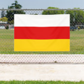 South Ossetia Flag 横断幕 (インサイチュ)