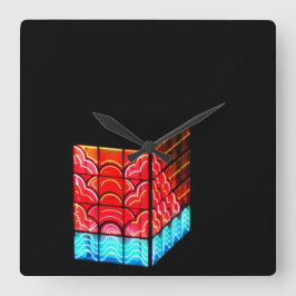 ~South Pointe Tower~ SOUTH カスタマイズ POINTE TOWER, スクエア壁時計