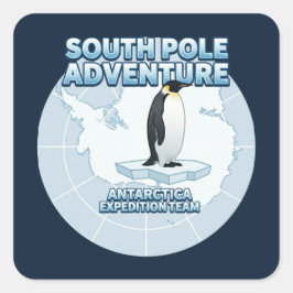 South Pole Adventure Antarctica Expedition Team スクエアシール