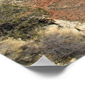 South Rim view of the Grand Canyon, Arizona, ポスター (角)