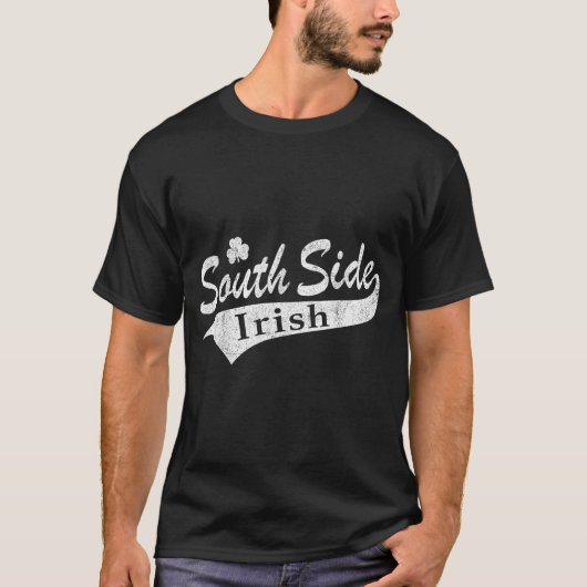 South Side Irish Chicago Southside Funny St Patric Tシャツ (正面)