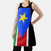 South Sudan Flag エプロン (インサイチュ)