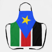 South Sudan Flag エプロン (正面)