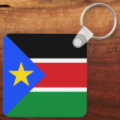 South Sudan Flag キーホルダー (裏面)