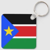 South Sudan Flag キーホルダー (裏面)
