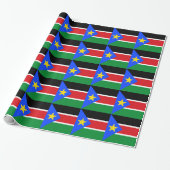 South Sudan Flag ラッピングペーパー (アンロールド)
