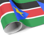 South Sudan Flag ラッピングペーパー (ロールコーナー)