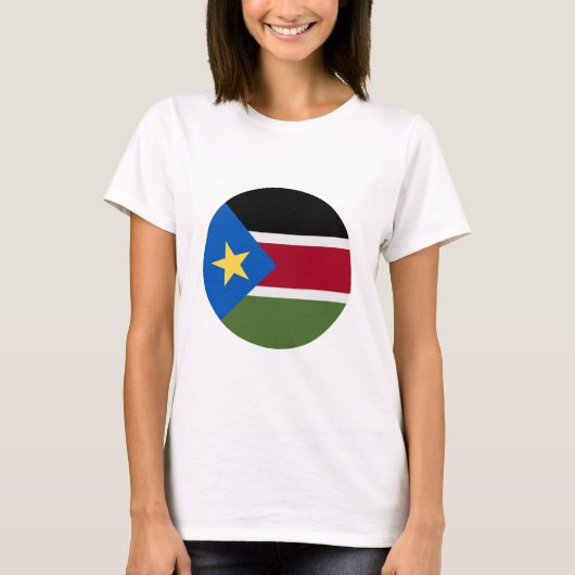 South Sudan Flag Tシャツ (正面)