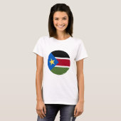 South Sudan Flag Tシャツ (正面フル)