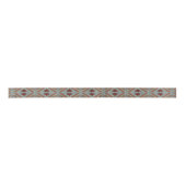 South West American Indian Style Patterned Art サテンリボン (正面)