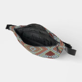 South West American Indian Style Patterned Art ファニーパック (見開き)