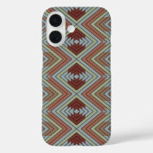 South West American Indian Style Patterned Art Case-Mate iPhoneケース (裏面)