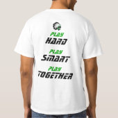 SouthArlingtonのフットボール Tシャツ (裏面)