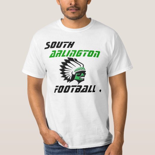 SouthArlingtonのフットボール Tシャツ (正面)