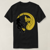 Southeast Asian Yellow Peril Supports Black Power  Tシャツ (デザイン正面)