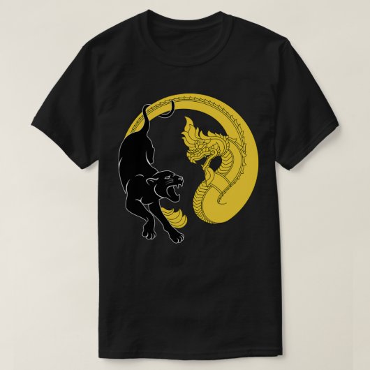Southeast Asian Yellow Peril Supports Black Power  Tシャツ (デザイン正面)
