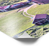 Southeast Light house, Block Island RIフォトプリント フォトプリント (角)