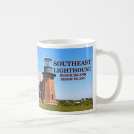 Southeast Light house, Block Island, RI Mug コーヒーマグカップ