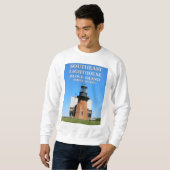 Southeast Light house, Block Island RI Sweatshirt スウェットシャツ (正面フル)