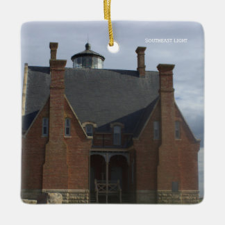 Southeast Light Lighthouse Ornament  セラミックオーナメント