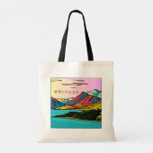 Southern Alps Landscape Double-Sided Tote Bag トートバッグ (裏面)