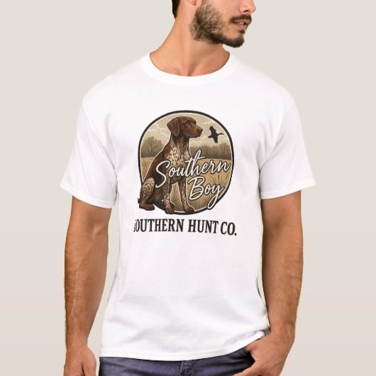 Southern Boy Dog Hunting Adventure Tシャツ (正面)