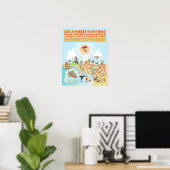 Southern California Cities 16x20ポスター ポスター (ホームオフィス)