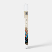 Southern Elephant Seal IREF1120 - Watercolor iPhoneケース (左側面)