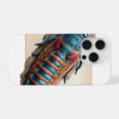 Southern Elephant Seal IREF1120 - Watercolor iPhoneケース (裏面横)