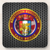 Southern European Task Force (SETAF) コースター (正面)