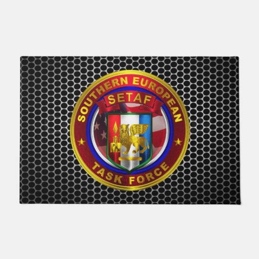 Southern European Task Force (SETAF) ドアマット (正面)