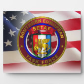 Southern European Task Force (SETAF) フォトプラーク (正面)