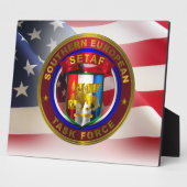 Southern European Task Force (SETAF) フォトプラーク (側面)