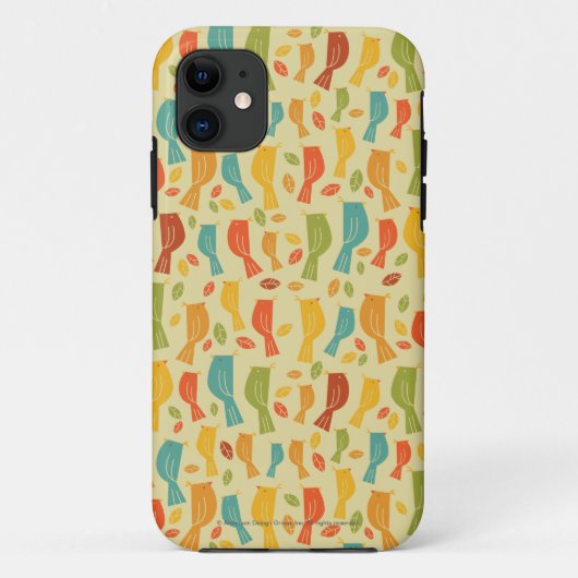 Southern Grammar Chartバードパターン Case-Mate iPhoneケース (裏面)
