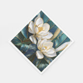 Southern Magnolia Art スタンダードランチョンナプキン (角)