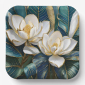 Southern Magnolia Art ペーパープレート (正面)