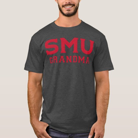 Southern Methodist Smu Mustangs Grandma girl Tシャツ (正面)