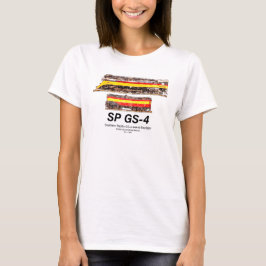 Southern Pacific GS-4 Daylight Steam Locomotive Tシャツ