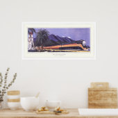 Southern Pacific Streamlined Daylight ポスター (キッチン)