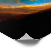 Southern Ring Nebula NGC 3132 NASA Space Photo ポスター (角)