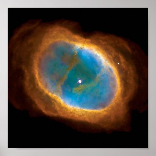 Southern Ring Nebula NGC 3132 NASA Space Photo ポスター (正面)