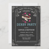 Southern Style Derby Party Invitation 招待状 (正面)