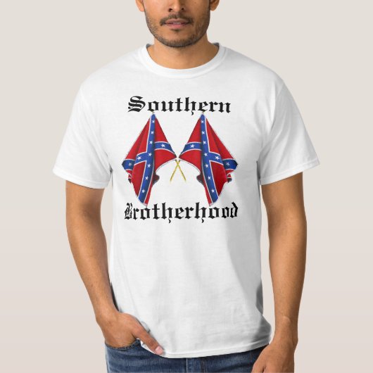 SouthernBrotherhoodの旗 Tシャツ (正面)