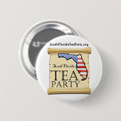 SouthFloridaTeaParty.org 缶バッジ (正面&裏面)