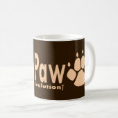 SouthPaw (自然進化) ©コーヒーマグ コーヒーマグカップ (正面右)