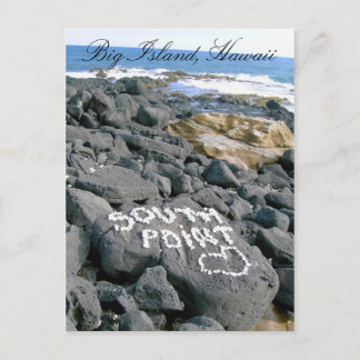 Southpointの郵便はがき、大きい島、ハワイ ポストカード